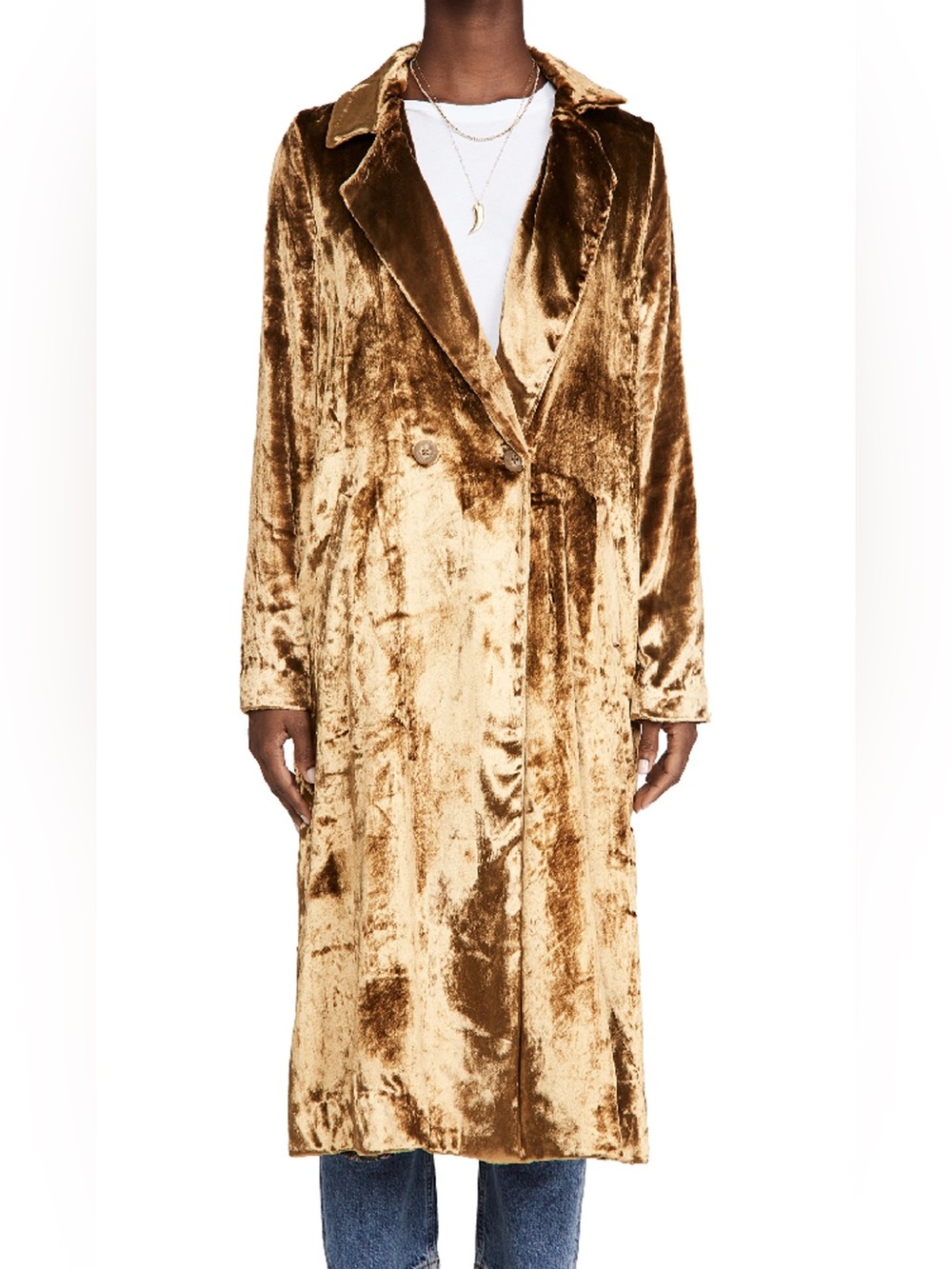 FREE PEOPLE SIENNA DUSTER RARE MEDIUM